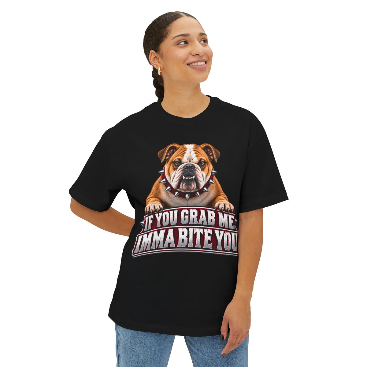 Bulldog Bite Graphic T-Shirt