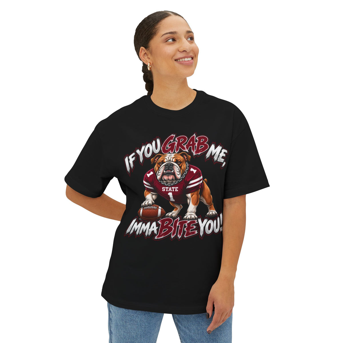 Game Day Bulldog Football T-Shirt
