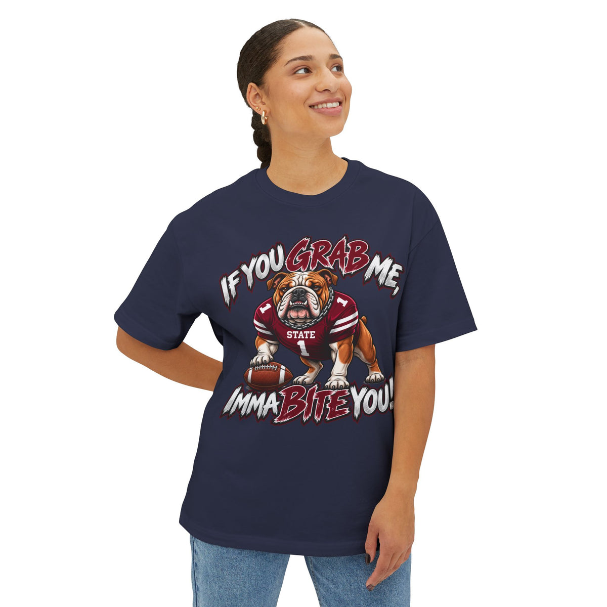 Game Day Bulldog Football T-Shirt