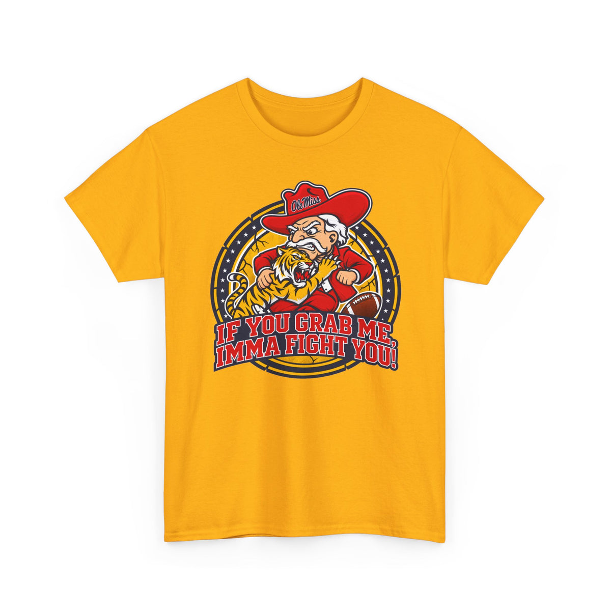 Rebel Ole Miss + LSU Rivalry Tee