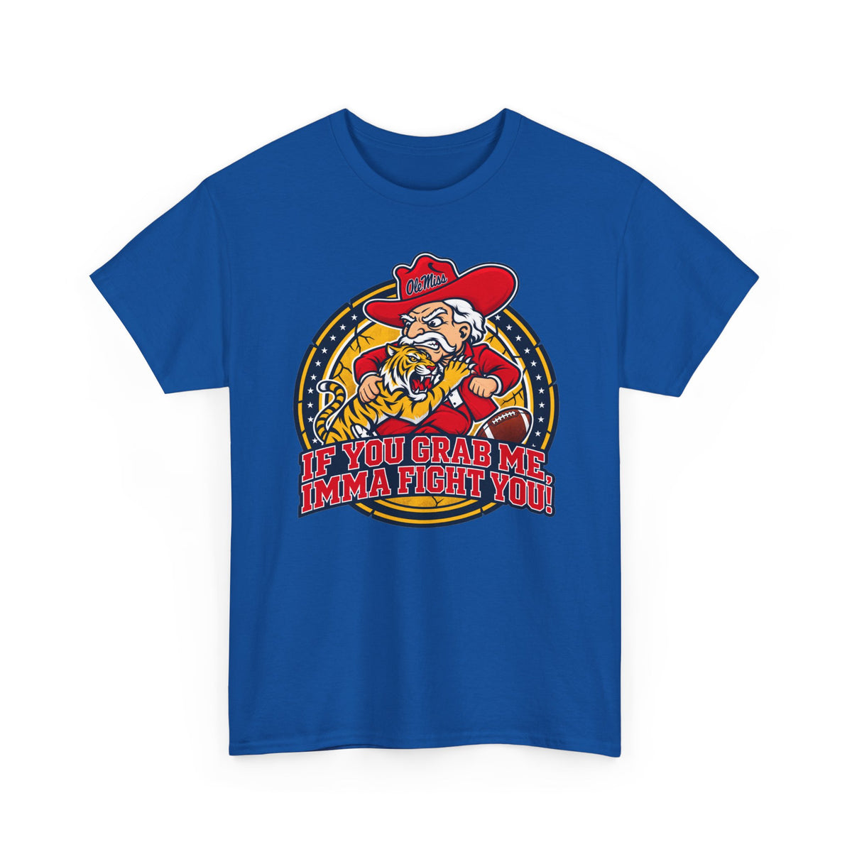 Rebel Ole Miss + LSU Rivalry Tee