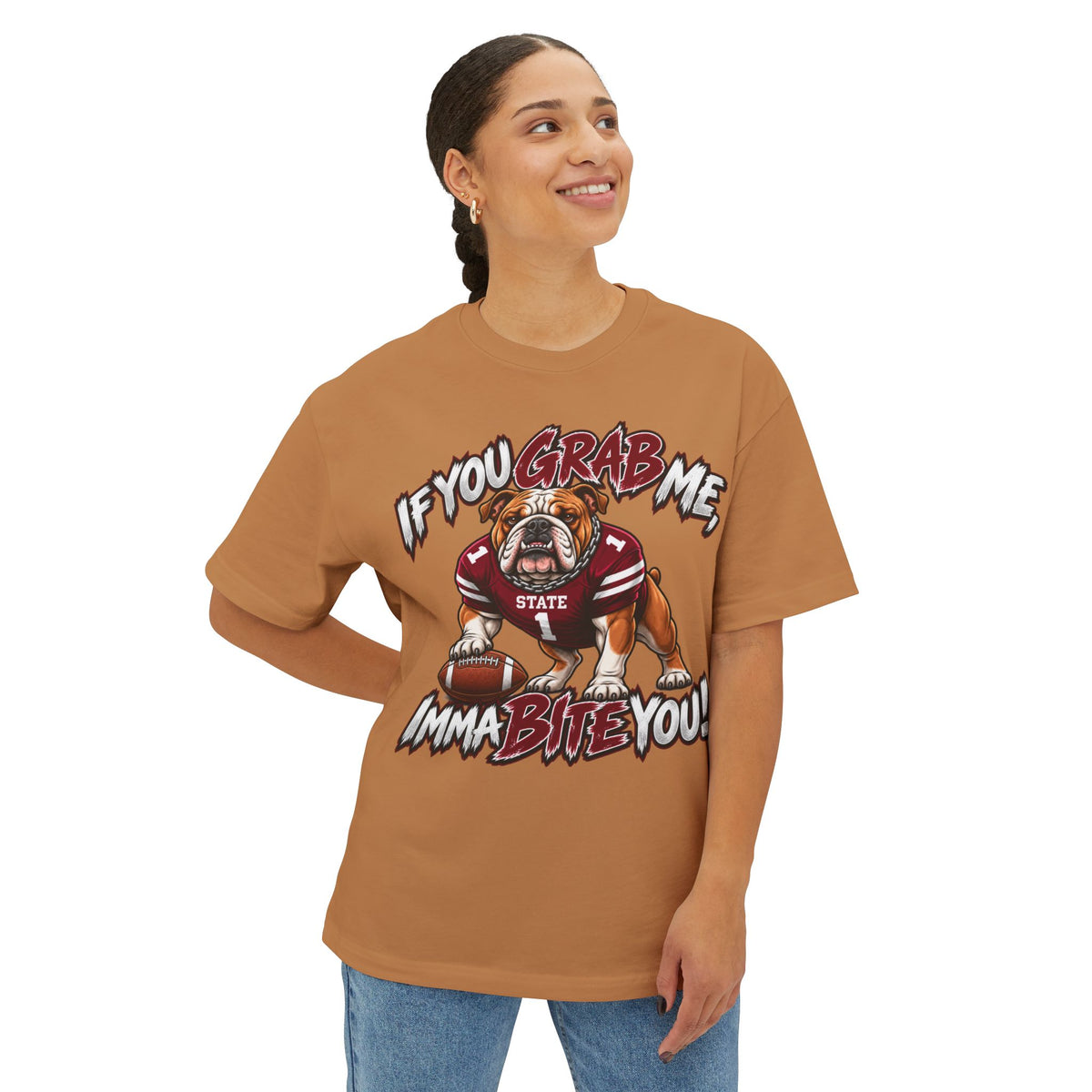 Game Day Bulldog Football T-Shirt