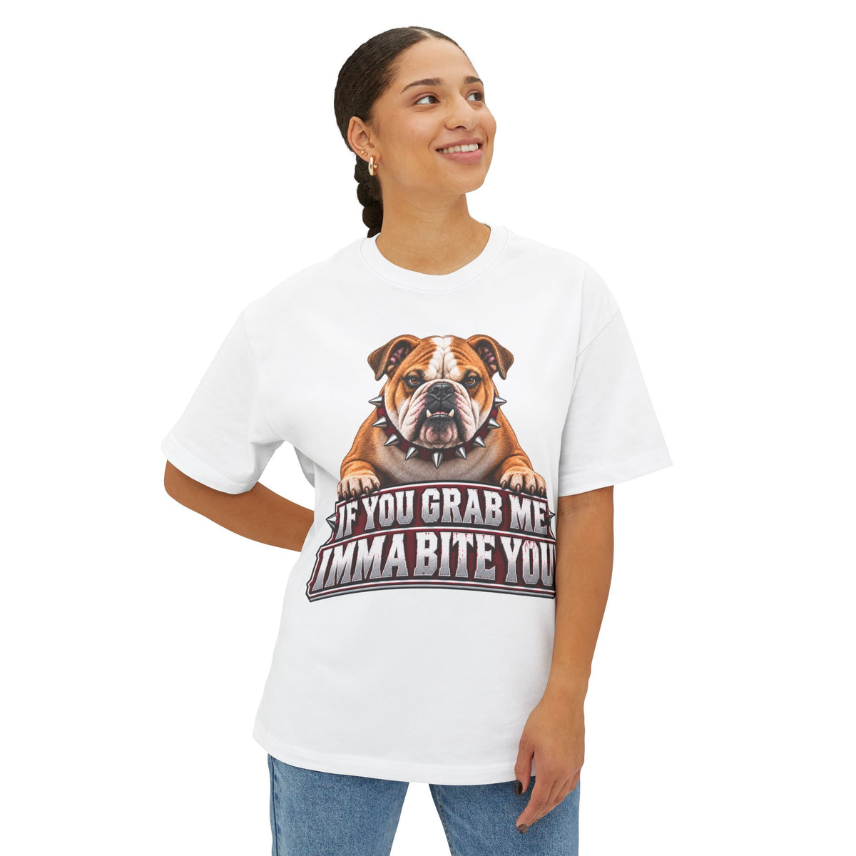 Bulldog Bite Graphic T-Shirt