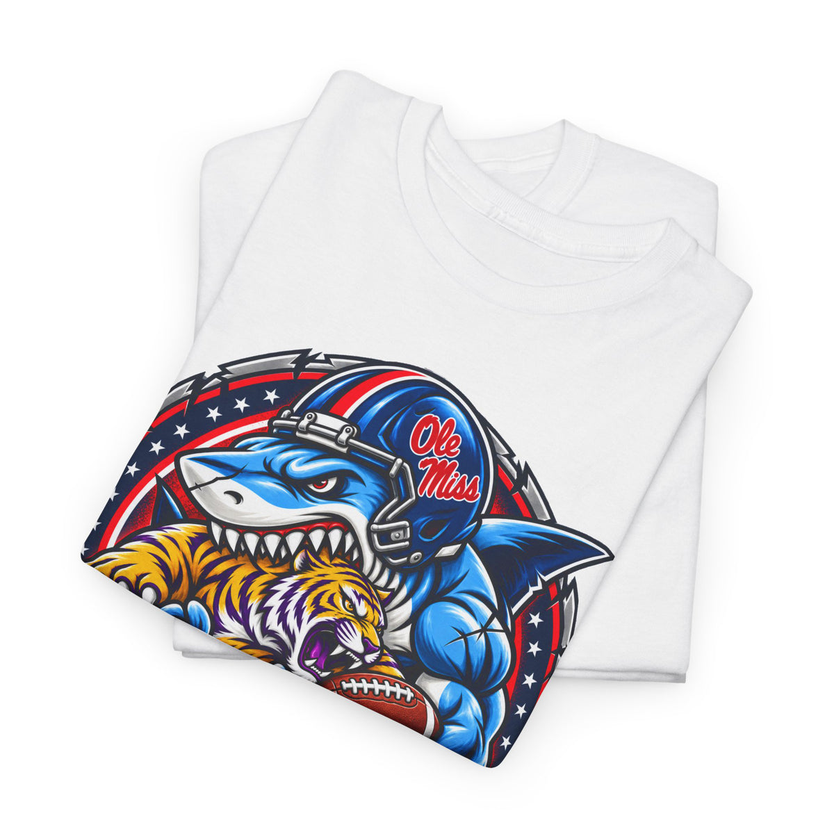 Ole Miss + LSU Rivalry Tee