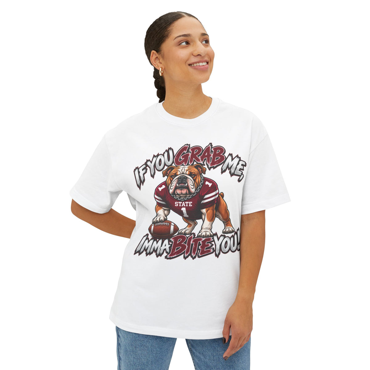 Game Day Bulldog Football T-Shirt