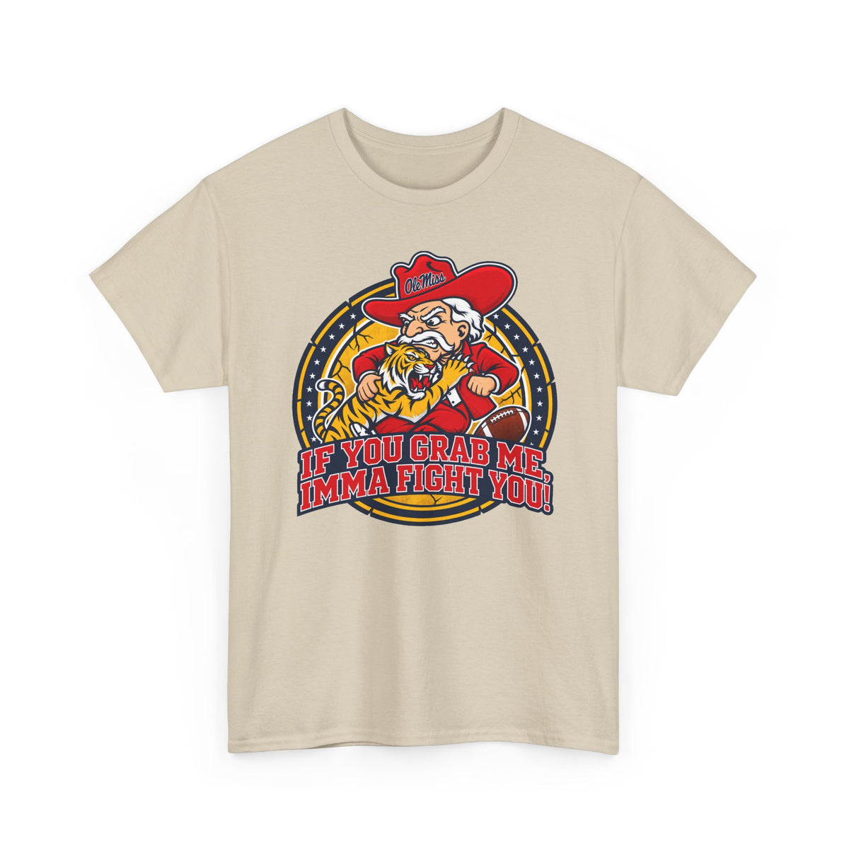 Rebel Ole Miss + LSU Rivalry Tee