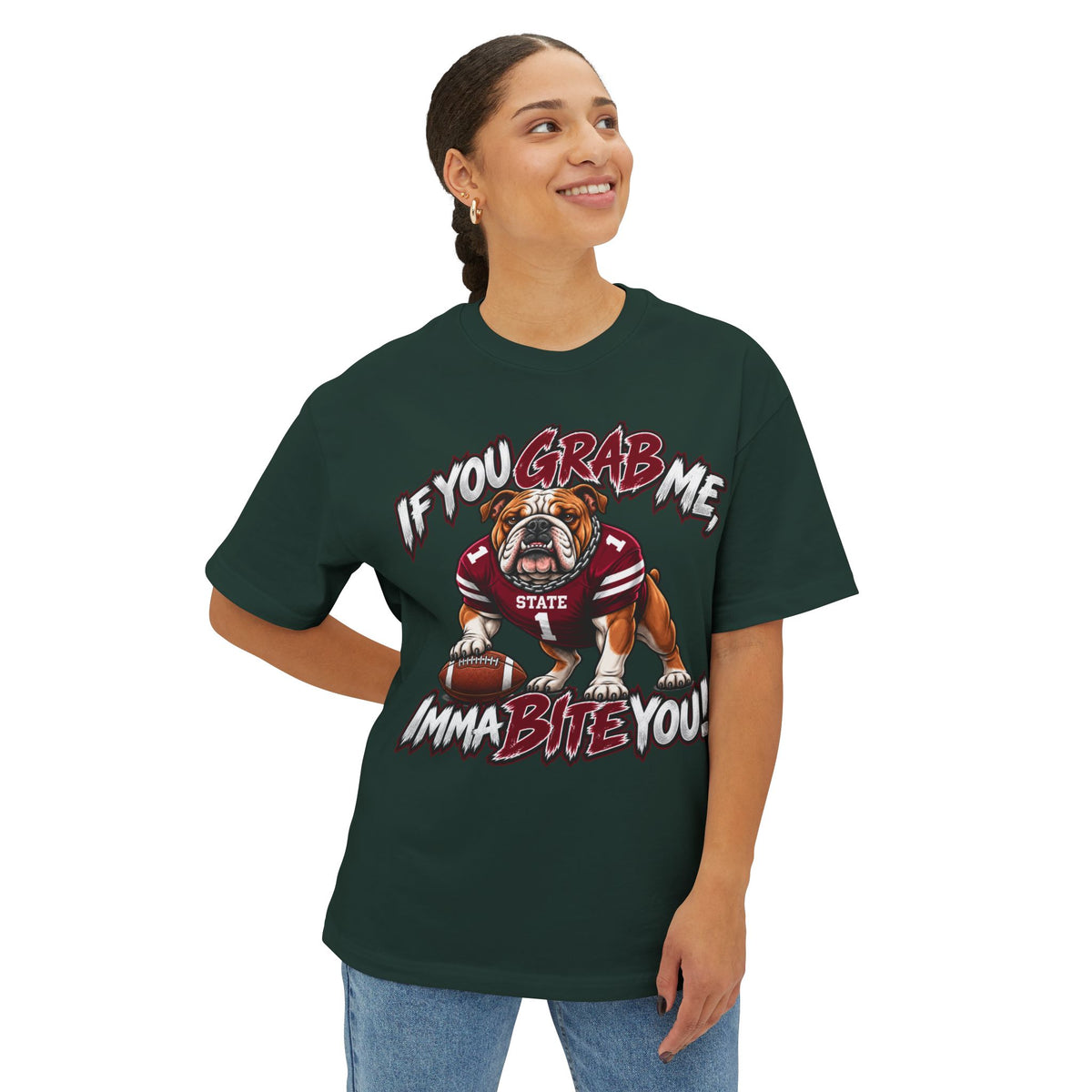 Game Day Bulldog Football T-Shirt